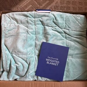Alomidds Weighted Blanket 60"x80",20lbs Queen Size - Green, Weighted Blankets